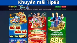 Nội dung khuyến mãi Tip88 được cập nhật mới nhất